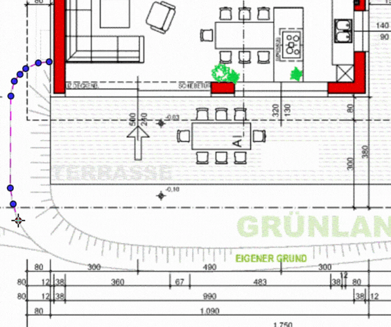 Aufschüttung Landschaftsbau digiplan
