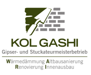 Logo Kol Gashi Stuckateurmeisterbetrieb